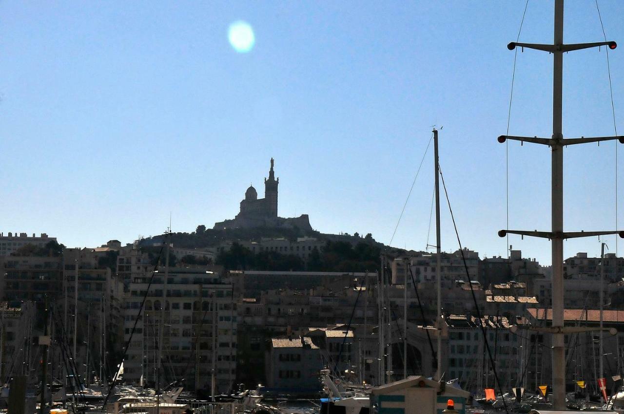 Vintage Vieux-Port Apartment Marseille Bagian luar foto