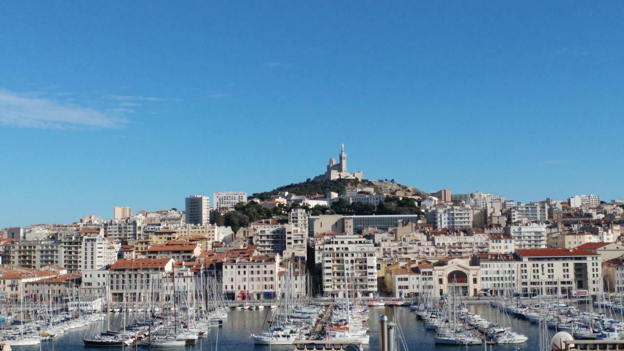 Vintage Vieux-Port Apartment Marseille Bagian luar foto
