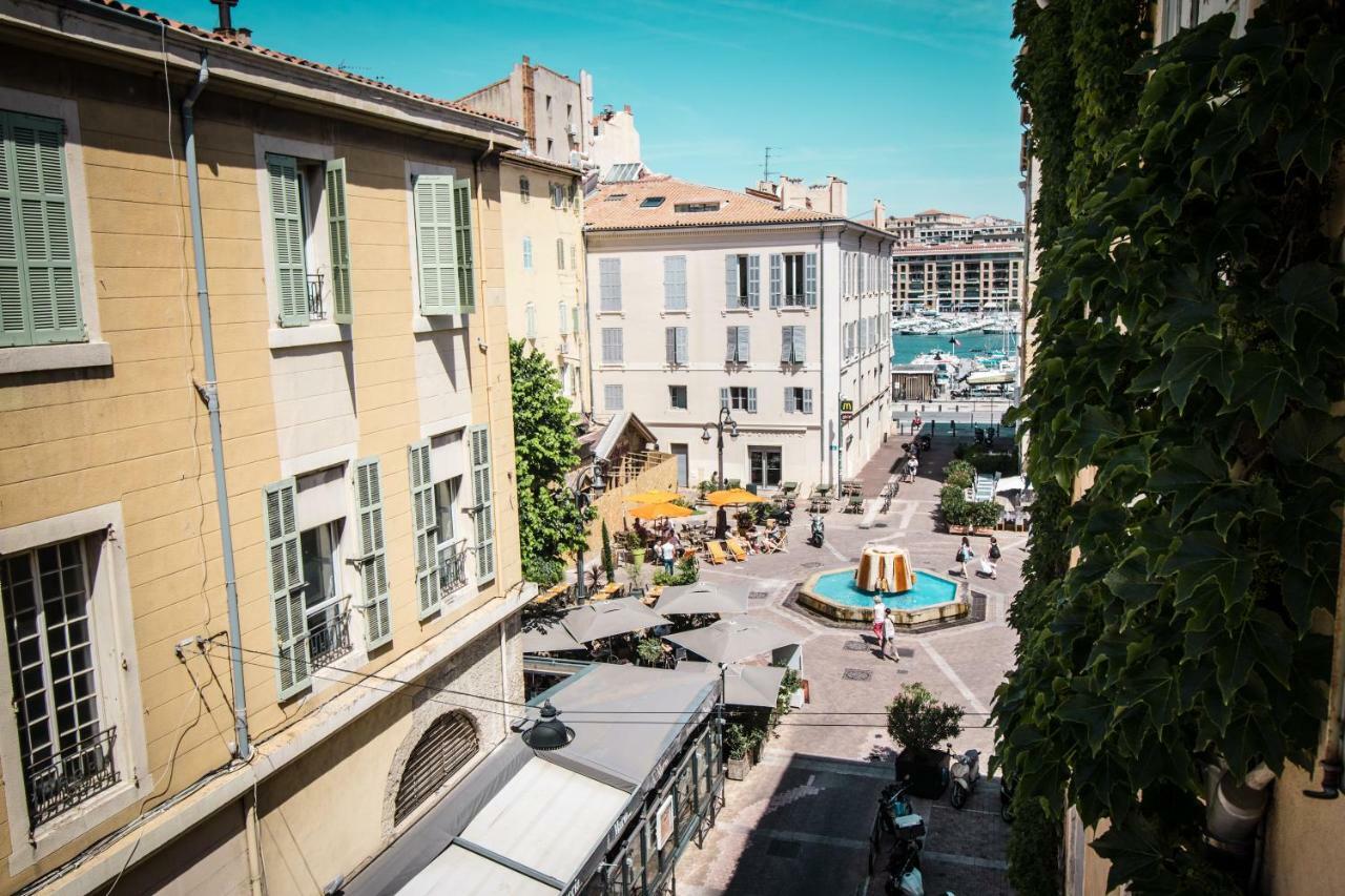 Vintage Vieux-Port Apartment Marseille Bagian luar foto